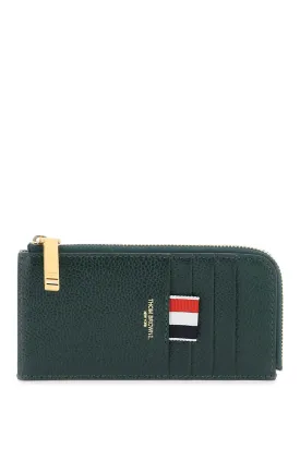 Thom browne grain leather cardholder