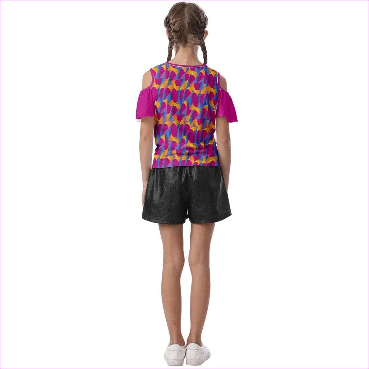 Vibrant Thang Kids Butterfly Cutout Tee