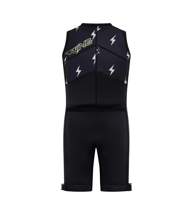 Wing Freestyle Boys Buoyancy Suit (2025) - Black