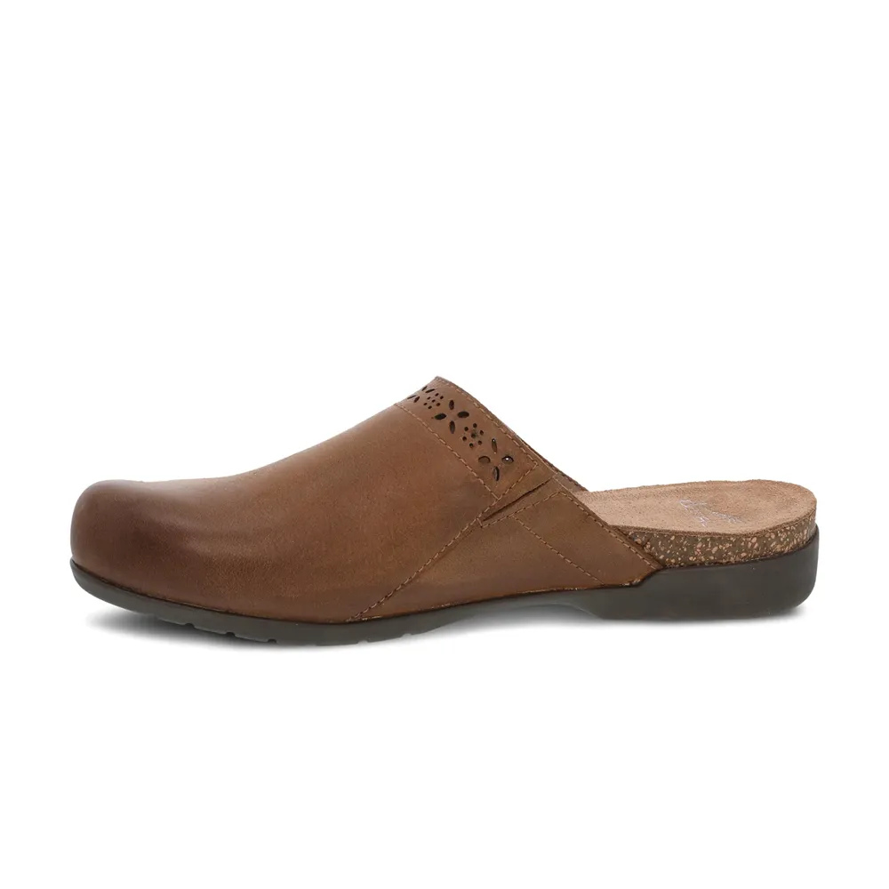 Women's Dansko Robbie Color: Tan Burnished Nubuck